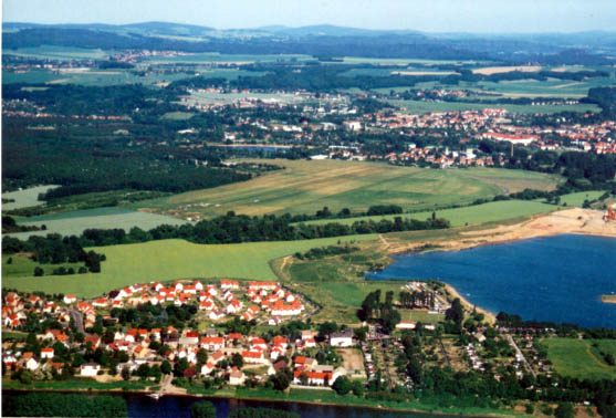 Luftbild von Birkwitz